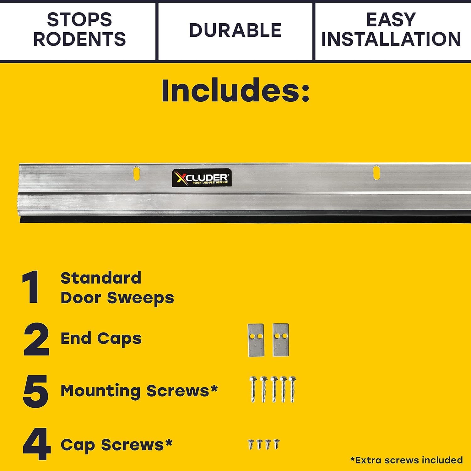 Door Sweep Xcluder® Standard Door Sweep, 45